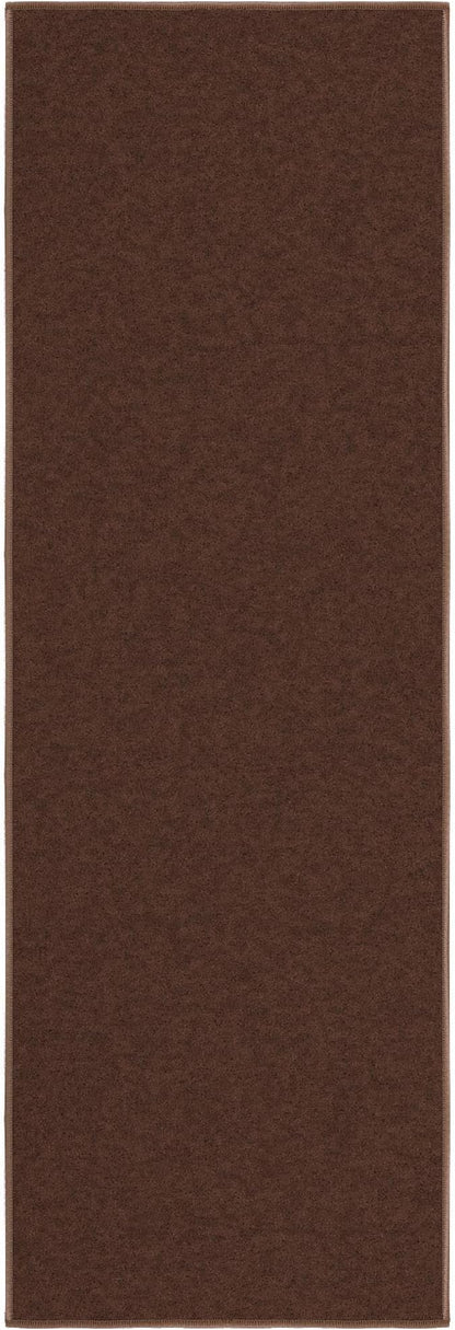 Ottomanson Hallway Runner Rug 20" x 59" Non Slip Solid Area Rugs Easy to Clean - Image 6
