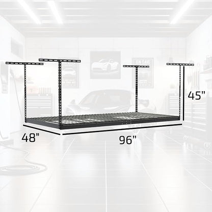 2-Pack 4 x 8 MonsterRax Overhead Garage Storage Rack, Ceiling Racks - Image 6