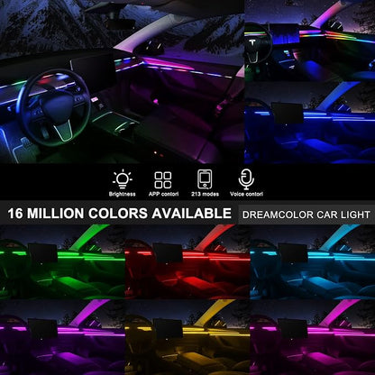Acrylic Interior Car LED Strip Light - Image 2