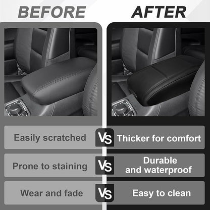 Muslogy Center Console Armrest Cover Compatible - Image 6