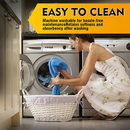 HOMEXCEL Car Drying Towels, 2 Pack Professional Microfiber Towels - Image 7