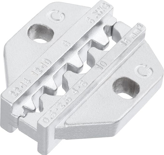 haisstronica Crimping Die for Non-Insulated Terminals, 22-6 AWG by HAISSTRONICA