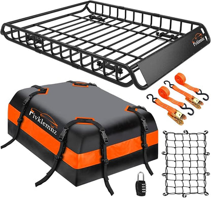 FIVKLEMNZ Car Rooftop Cargo Carrier Roof Bag Waterproof by FIVKLEMNZ