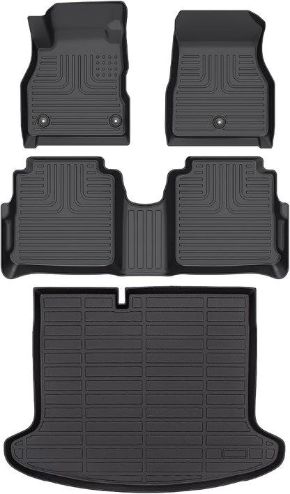 Wayhigh-All Weather Floor Mats & Cargo Liner Set by Wayhigh
