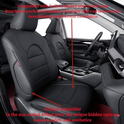 coverdream Camry Seat Covers Custom Fit - Image 5