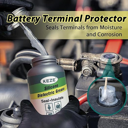 Keze Silicone Dielectric Grease Automotive Die Electric Grease Spark Plug Light - Image 2