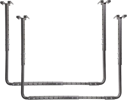 80844-10 34 in. x 26 in. Adjustable Garage Ceiling Mount Storage Rack Kit by Hyloft