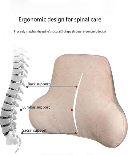 Soft Memory Foam Lumbar Support Pillow - Image 8