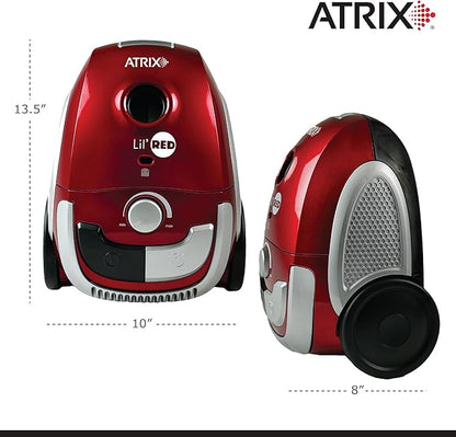 AHSC-1 Atrix Lil Red Canister Vacuum Portable Canister vacuum w/ 2 Quart HEPA - Image 4