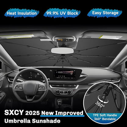SXCY for 2024 2025 Buick Envista Windshield Umbrella Sunshade for 2024 2025 - Image 4
