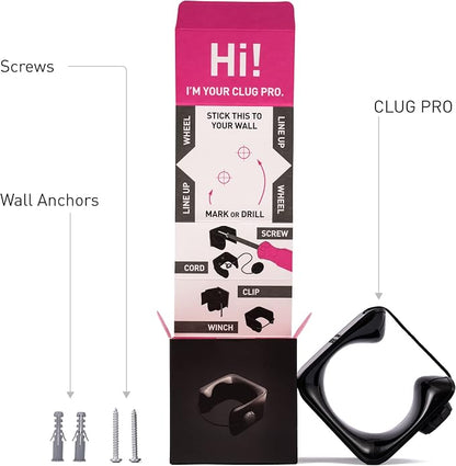 Hornit CLUG PRO | Wall Mounted Bike Rack | Secured by FIDLOCK | 5 Sizes | Easy - Image 6