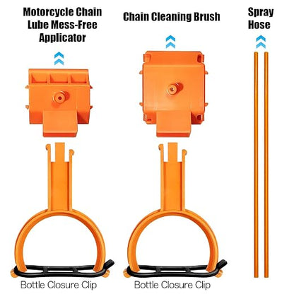 Motorcycle Chain Cleaning Kit, Motorcycle Chain Cleaning & Lubrication Kit - Image 2