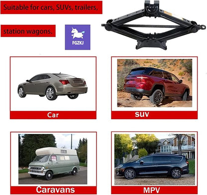 Scissor Jack for Car, Car Jack Kit - Image 4