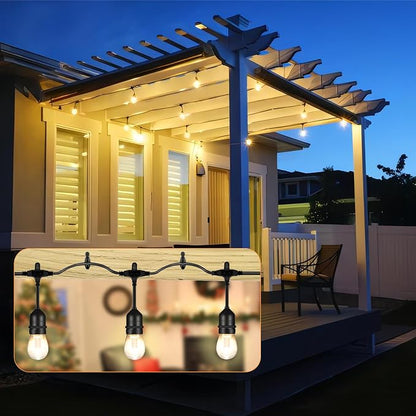 24 Pcs String Light Hooks, Screw in Hooks - Image 3