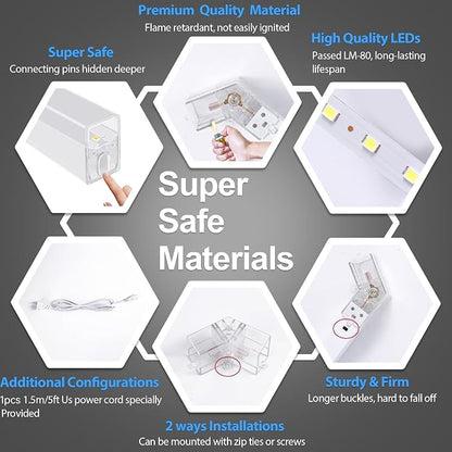 MODERN Hexagon Garage Light: Higher Brightness 38880 Lumens Honeycomb Garage - Image 4