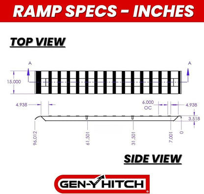 GEN-Y Hitch Heavy Duty Aluminum Loading Ramps - Image 8