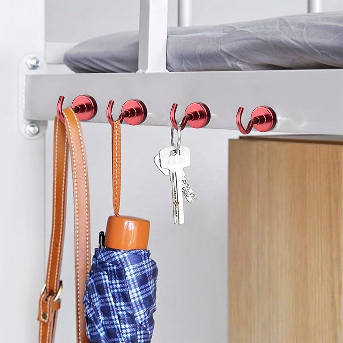 MIKEDE Magnetic Hooks Heavy Duty, 80LB Strong Magnet - Image 7