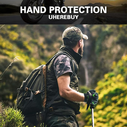 Motorcycle Gloves Touch Screen Full Finger Riding Gloves Knuckle Protection - Image 4