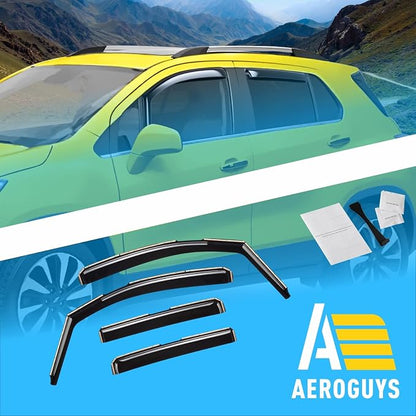 Extra Durable Window Deflectors in-Channel Window Visors Rain Guards Fit - Image 8