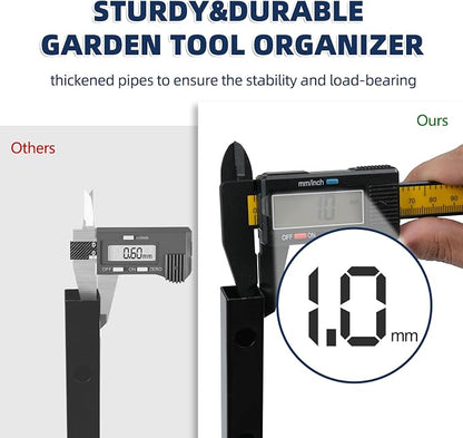 Heavy Duty Garden Tool Storage and Organizer, Yard Tool Organizer - Image 2