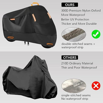 Motorcycle Cover Waterproof Outdoor - Image 3