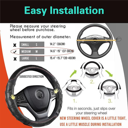 PINCTROT Steering Wheel Cover Great Grip - Image 6