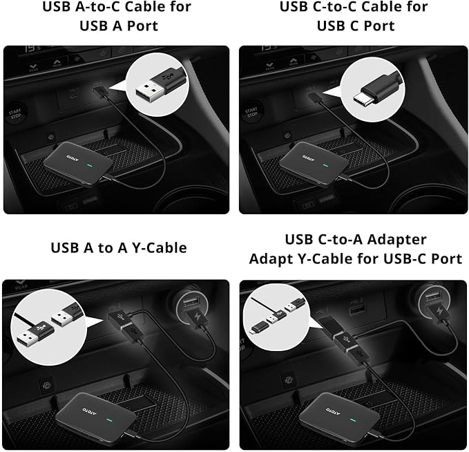 AI Box CarPlay with Bluetooth OBD2 Scnaner，2025 Upgrade Wireless CarPlay - Image 6