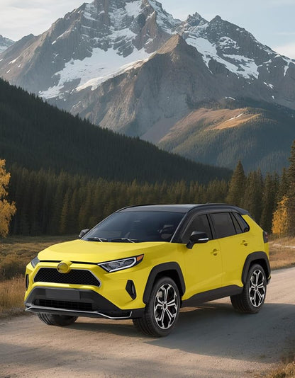 Tape-On Window Rain Guards Fit for Toyota RAV4 2019-2025 Extra Durable Window - Image 2