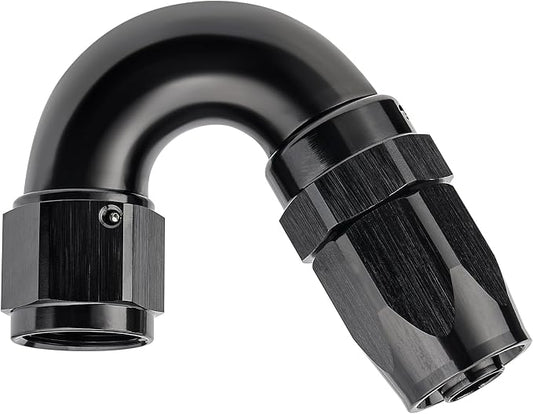 EVIL ENERGY 8AN 150 Degree One Piece Full Flow Hose End Fitting Swivel by EVILENERGY