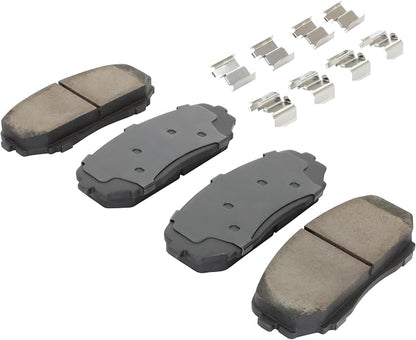 Premium Ceramic Front Brake Pads Compatible - Image 2