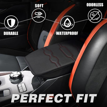 Muslogy Center Console Armrest Cover Compatible - Image 5