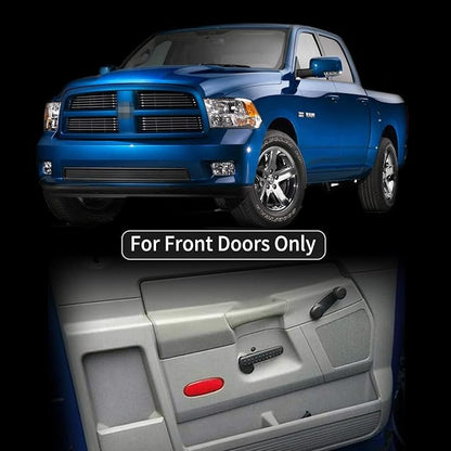 Car Front Interior Door Panels Reflector Red Inner Door Panel Reflector Plate - Image 3