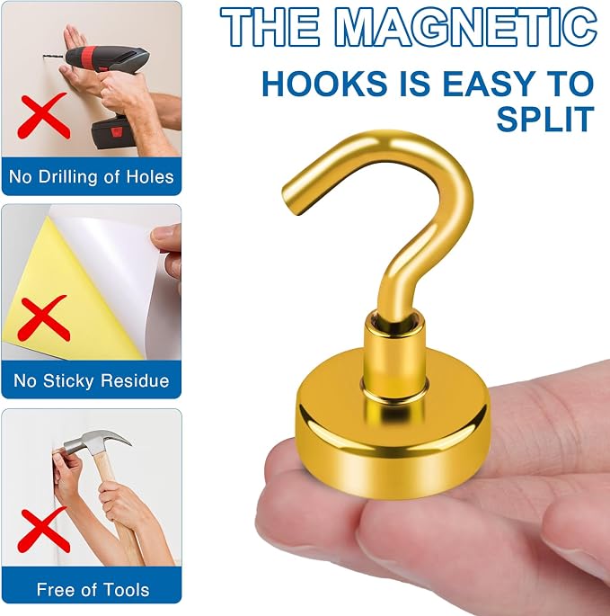 LOVIMAG Cruise Must Haves, 80Lb Magnet Hooks, Cruise Magnets - Image 6