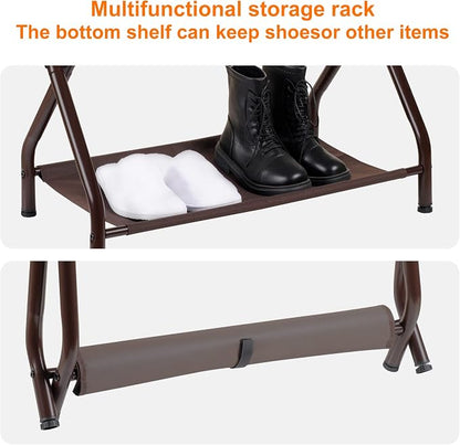 Heybly Luggage Rack, Steel Folding Suitcase Stand - Image 5