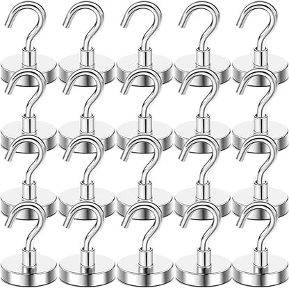 DIYMAG Magnetic Hooks, 80 LB Heavy Duty Strong Magnet by DIYMAG