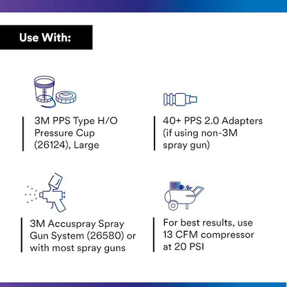 3M PPS 2.0 Paint Spray Gun System Starter Kit - Image 4