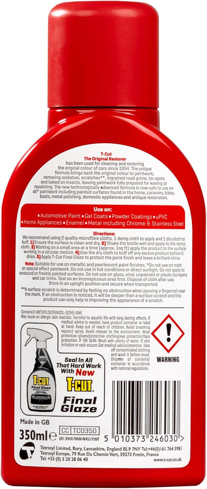 T-Cut Original Car Paintwork Restorer & Scratch Remover, 10.5 Fl Oz - Image 2