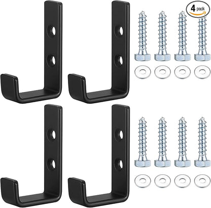 Heavy Duty Garage Hooks for Hanging, J Utility Hooks for Extension Cord Tool by qiwuhai