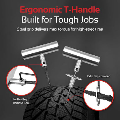 CTR Heavy Duty Tire Plug Kit - Image 3