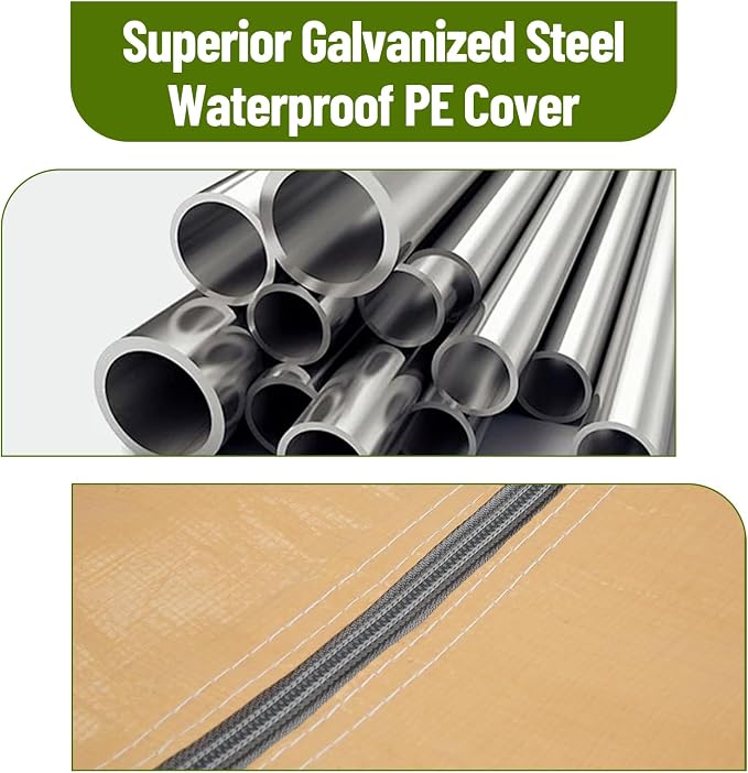 10 x 20ft Heavy-Duty Carport - Image 4