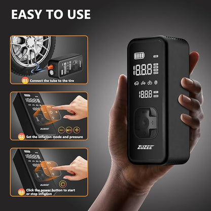 Tire Inflator Portable Air Compressor - Image 8