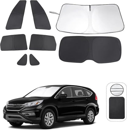 TINGLU Window Shades for Honda CR-V 2012 2013 2014 2015 2016 Accessories Car by TINGLU