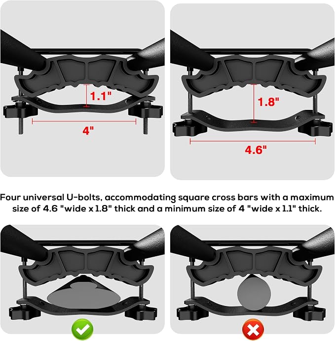 WILDROAD Car Roof Cargo Carrier Combo - Image 2