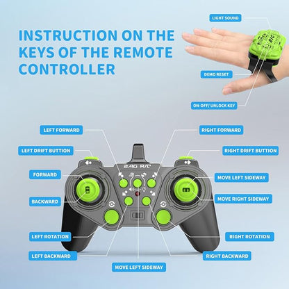 1:12 Hand Gesture Sensing Rc Stunt Car Large Drifting Rc Car - Image 5