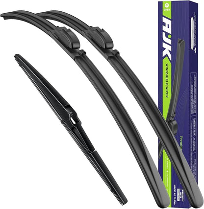 AJK Wiper Blades for Jeep Grand Cherokee 2014 2015 2016 2017 2018 2019 2020 2021 by AJK