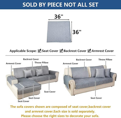 Eismodra Couch Cover, Sectional Couch Covers, Sofa Covers - Image 5