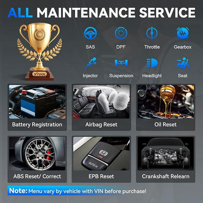 XTOOL IP500 for BMW OBD2 Scanner, Full Systems Bidirectional Scan Tool - Image 4