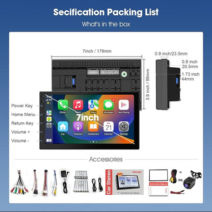 Wireless CarPlay Screen for Car & Android Auto Head Unit - Image 7