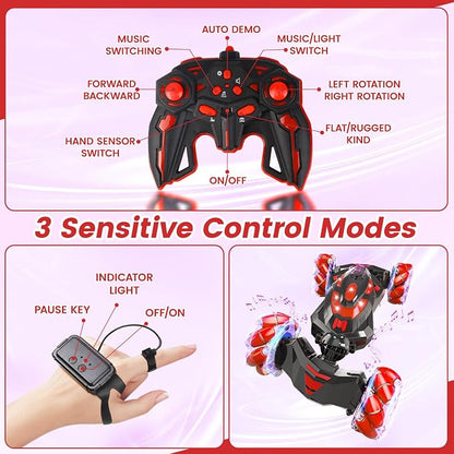 Gesture Sensing RC Stunt Car, Remote Control Car Toys - Image 5