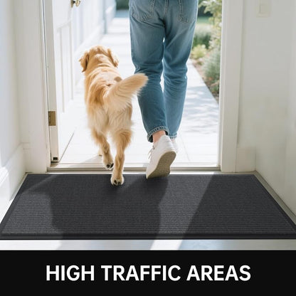 Front Door Mat, Commercial Floor Entrance, Low Profile, Durable Rubber Backing - Image 6